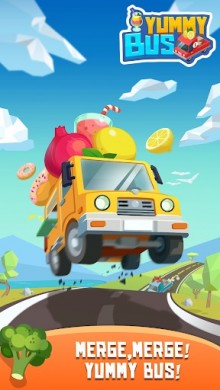 Yummy Bus - Merge & Idle Game [ВЗЛОМ на деньги] 1.0.7 скриншот №1