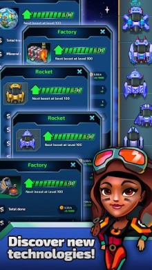 Скачать Idle SCV Miner PRO - Tap Clicker Tycoon [ВЗЛОМ: неограниченное золото/деньги] 2 для Андроид