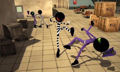 Jailbreak: Amazing Stickman [ВЗЛОМ на деньги] v 1.6 скриншот №5
