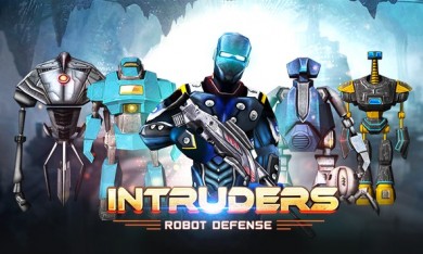 INTRUDERS: Robot Defense [ВЗЛОМ: много денег] v 1.0 скриншот №1