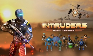 Скачать INTRUDERS: Robot Defense [ВЗЛОМ: много денег] v 1.0 для Андроид