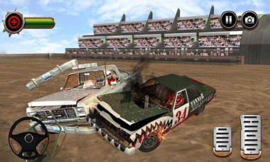 Скачать Whirlpool Demolition Derby Car [ВЗЛОМ] v 1.0 для Андроид