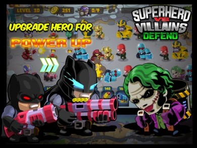 SuperHero VS Villains Defense [ВЗЛОМ на деньги] v 1.1