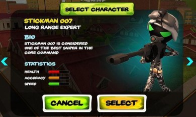 Stickman Sniper Squad 2017 [ВЗЛОМ на деньги] v 1.2 скриншот №5