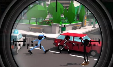 Stickman Sniper Squad 2017 [ВЗЛОМ на деньги] v 1.2 скриншот №2