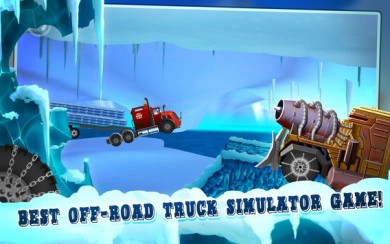 Ice Road Truck Driving Race [ВЗЛОМ: много денег] v 3.61 скриншот №7