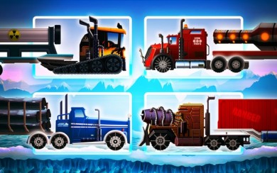 Ice Road Truck Driving Race [ВЗЛОМ: много денег] v 3.61 скриншот №1