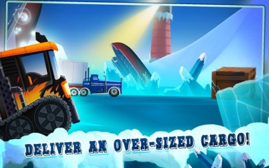 Ice Road Truck Driving Race [ВЗЛОМ: много денег] v 3.61 скриншот №2