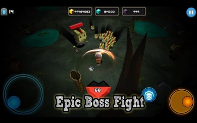 Survive Mr.cube [ВЗЛОМ много денег] v 1.0.5 скриншот №2