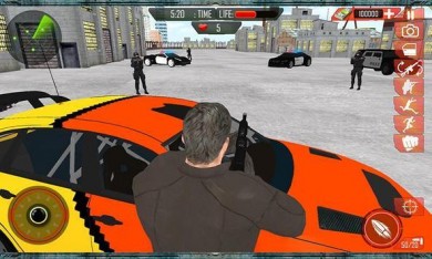 Grand Car Chase Auto Theft 3D [ВЗЛОМ много денег] v 1.0.2 скриншот №2