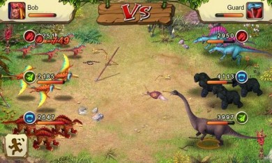 Dinosaur War [ВЗЛОМ свободные покупки] v 1.4.4 скриншот №2