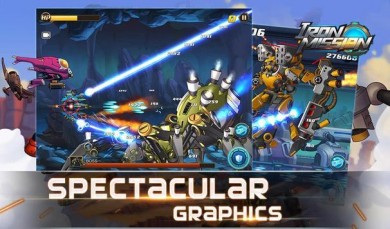 Скачать Iron Mission [ВЗЛОМ: много денег] v 1.0 для Андроид