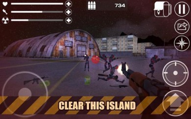 Скачать Apocalypse Radiation Island 3D [ВЗЛОМ на патроны] v 1.1 для Андроид