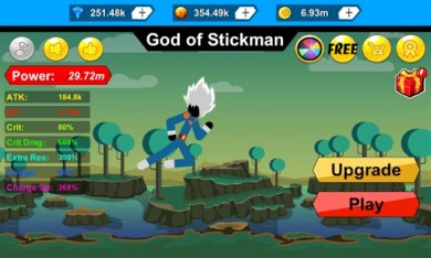God of Stickman 2 [ВЗЛОМ много денег] v 1.5.7 скриншот №6