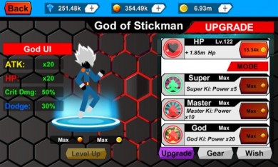 Скачать God of Stickman 2 [ВЗЛОМ много денег] v 1.5.7 для Андроид