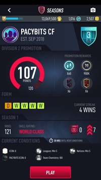 PACYBITS FUT 19 [ВЗЛОМ: Много денег] 1.7.6 скриншот №7