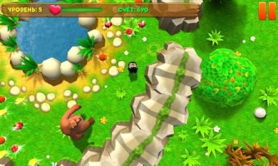 Ёжик идёт домой [ВЗЛОМ: режим бога] v 1.40 скриншот №5