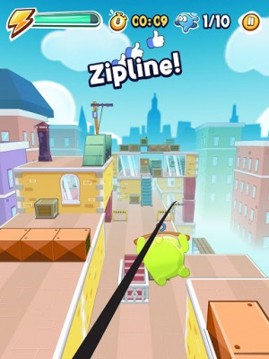 Om Nom: Parkour screenshot №3
