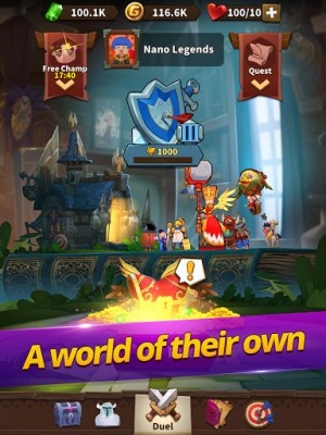 Nano Legends screenshot №1