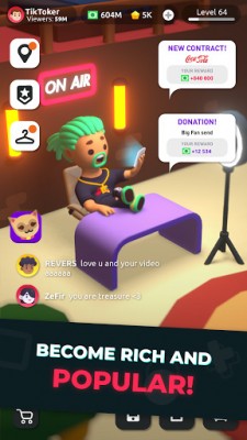 Idle Tiktoker Симулятор: Стань звездой Тик Тока screenshot №7