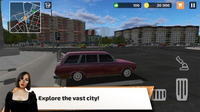 Big City Wheels - Симулятор курьера screenshot №2
