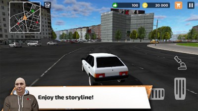 Big City Wheels - Симулятор курьера screenshot №5