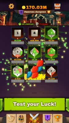 Idle Raids of the Dice Heroes screenshot №4
