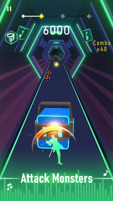 Music Blade: EDM Rhythm Runner screenshot №4
