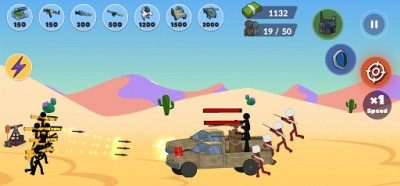 Stickman World Battle screenshot №4