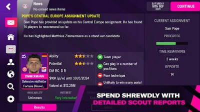 Football Manager 2022 Mobile screenshot №2