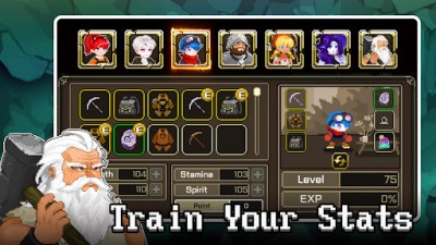 Mine Hunter: Pixel Rogue RPG screenshot №1