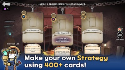 3 Minute Heroes: Card Defense screenshot №2