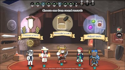 3 Minute Heroes: Card Defense screenshot №4
