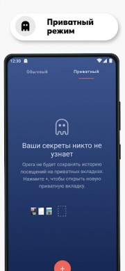 Opera Mobile Web Browser скриншот №5