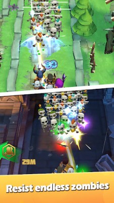 Zombie Squad-Battle Hero screenshot №2