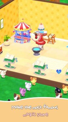 Cats Magic Shop: Idle Clicker screen 2