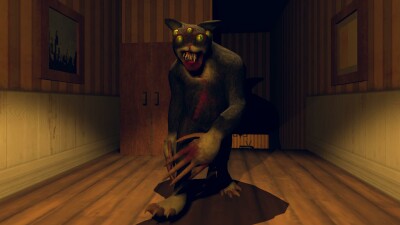 Cat Fred Evil Pet. Horror game screen 2