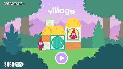 Sago Mini Village Blocks screen 1