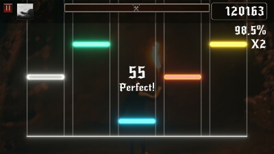 Rhythmetallic: игра метал screen 3