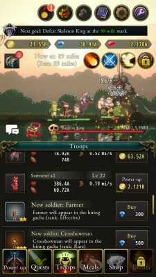 Rogue with the Dead: Idle RPG screen 1