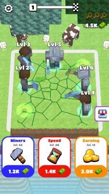 Mining Rush 3D: Idle Merge screen 2