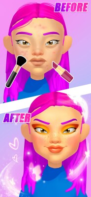 Perfect Makeup 3D screen 1