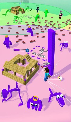 Rainbow.io - Outdo Craft Tower screen 1