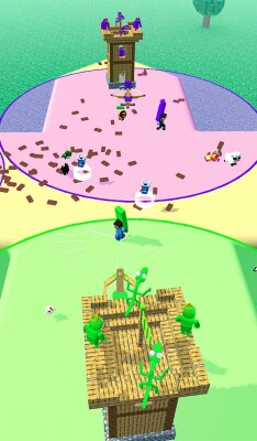 Rainbow.io - Outdo Craft Tower screen 4