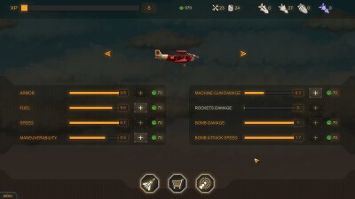 Aircraft Evolution screen 3