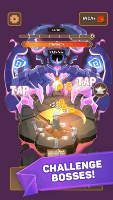 Forge Titans: Idle RPG Clicker screen 2