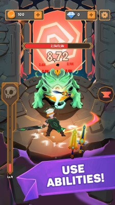 Forge Titans: Idle RPG Clicker screen 4