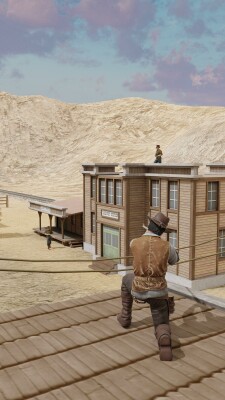 Wild West Sniper: Cowboy War screen 1