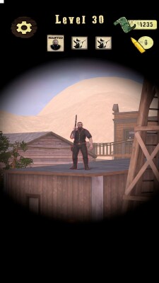 Wild West Sniper: Cowboy War screen 2