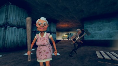 Grandpa & Granny 4 Online Game screen 1